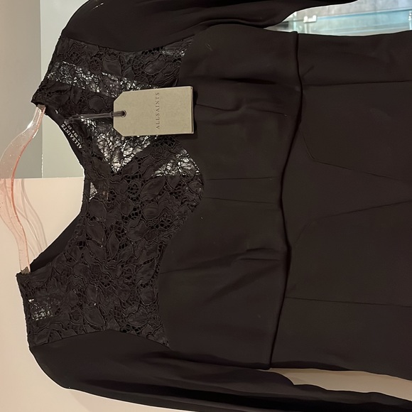 All Saints black dress - Picture 2 of 6